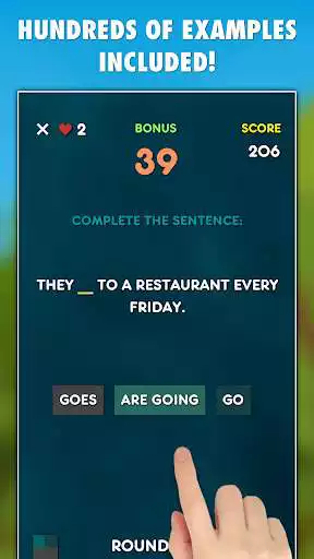 Play Present Tenses Test PRO as an online game Present Tenses Test PRO with UptoPlay