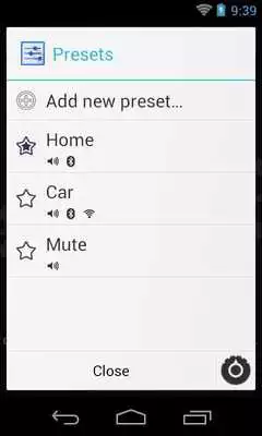 Play Presets