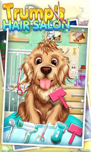Play President Hair Salon - spa donald trump games  and enjoy President Hair Salon - spa donald trump games with UptoPlay