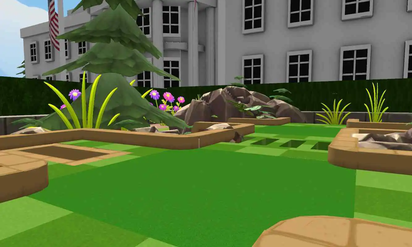 Play Presidential mini golf legion