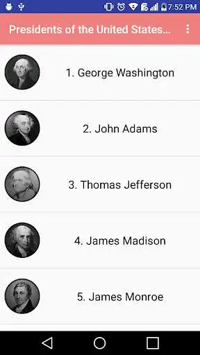 Play Presidents of the United States Pocket Reference  and enjoy Presidents of the United States Pocket Reference with UptoPlay