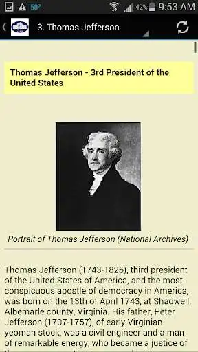 Play Presidents US History & Photos as an online game Presidents US History & Photos with UptoPlay