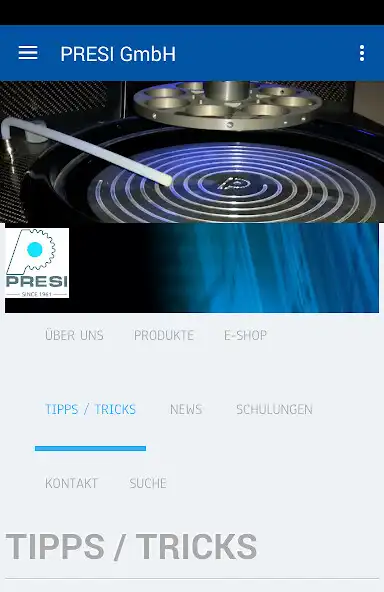 Play Presi GmbH - Metallographie  and enjoy Presi GmbH - Metallographie with UptoPlay