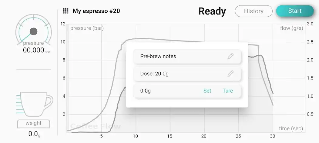 Play Pressensor Coffee Flow as an online game Pressensor Coffee Flow with UptoPlay