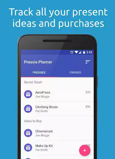 Play Pressie Planner