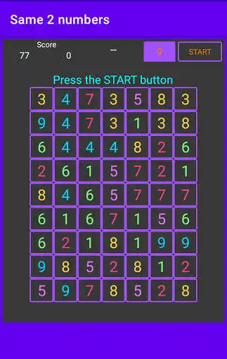Play Press same 2 numbers  and enjoy Press same 2 numbers with UptoPlay
