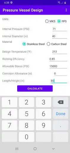 Play Pressure Vessel Design  and enjoy Pressure Vessel Design with UptoPlay