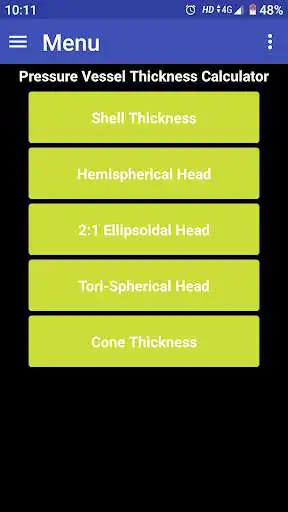 Play Pressure Vessel Thickness Calculator  and enjoy Pressure Vessel Thickness Calculator with UptoPlay