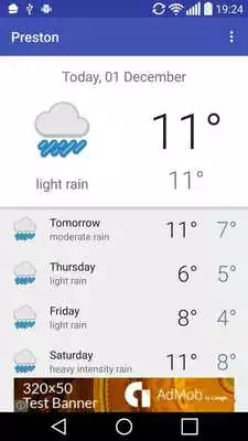 Play Preston, GB - weather