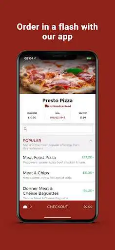 Play Presto Pizza Kettering as an online game Presto Pizza Kettering with UptoPlay