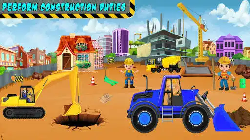 Play Pretend Play Construction Worker  and enjoy Pretend Play Construction Worker with UptoPlay