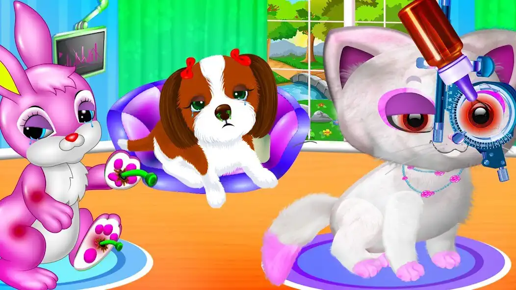 Play Pretend Play Doctor Animals  and enjoy Pretend Play Doctor Animals with UptoPlay