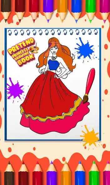 Play Pretend Princess Drawing Book as an online game online Pretend Princess Drawing Book with UptoPlay Play Pretend Princess Drawing Book as an online game Pretend Princess Drawing Book with UptoPlay