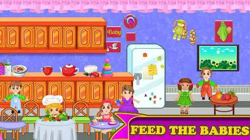 Play Pretend Town Babysitter: Newborn Baby Daycare as an online game Pretend Town Babysitter: Newborn Baby Daycare with UptoPlay