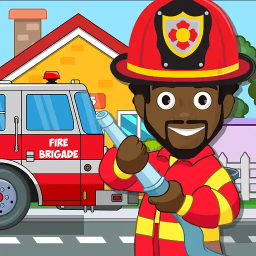 Play Pretend Town Fire Station Life APK