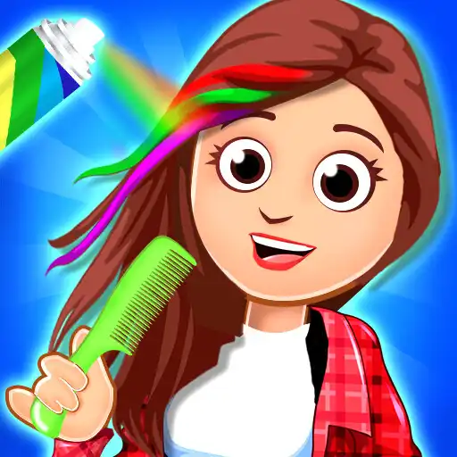 Play Pretend Town Girls Hair Salon APK
