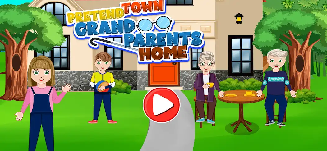 Play Pretend Town Grandparents Home  and enjoy Pretend Town Grandparents Home with UptoPlay