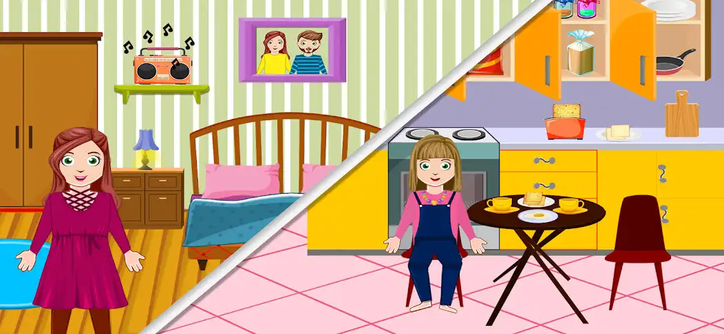 Play Pretend Town Grandparents Home as an online game Pretend Town Grandparents Home with UptoPlay