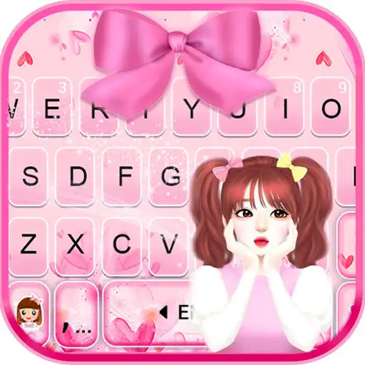 Play Pretty Bow Girl Keyboard Theme APK Play Pretty Bow Girl Keyboard Theme APK