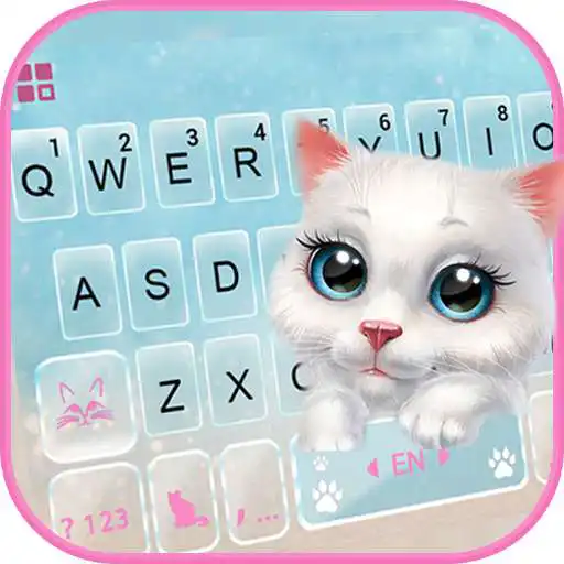 Play Pretty Cute Cat Keyboard Theme APK
