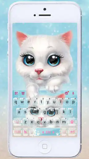 Play Pretty Cute Cat Keyboard Theme  and enjoy Pretty Cute Cat Keyboard Theme with UptoPlay