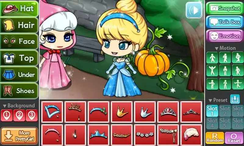 Play Pretty Girls Cinderella Style  and enjoy Pretty Girls Cinderella Style with UptoPlay