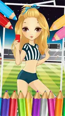 Play Pretty Girl Sport Coloring