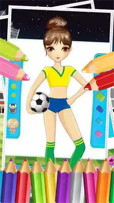 Play Pretty Girl Sport Coloring