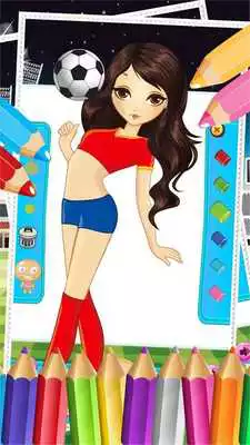 Play Pretty Girl Sport Coloring
