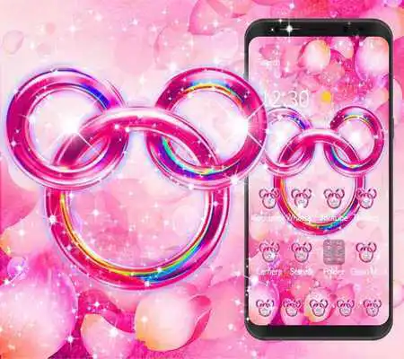 Play Pretty Pink Micky Theme Pink Micky Wallpaper