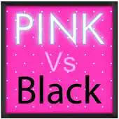 Free play online Pretty Pink Vs Black Keyboard APK