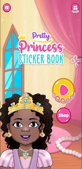 Play Pretty Princess Sticker Book  and enjoy Pretty Princess Sticker Book with UptoPlay