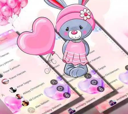 Play Pretty Rabbit Theme Animal World Wallpape