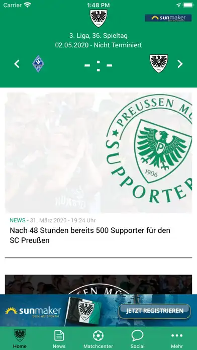 Play Preußen Münster as an online game Preußen Münster with UptoPlay