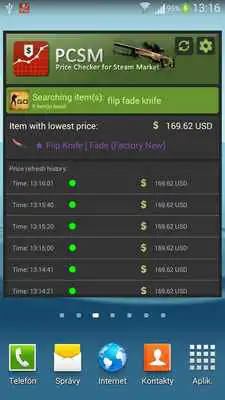 Play Price Checker for Steam Market