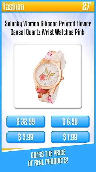 Play Price Madness Quiz as an online game Price Madness Quiz with UptoPlay