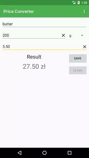 Play Price Per Kilo