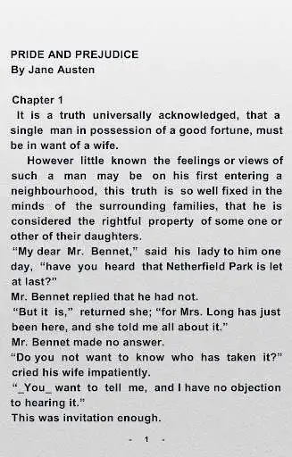 Play PRIDE AND PREJUDICE J.Austen