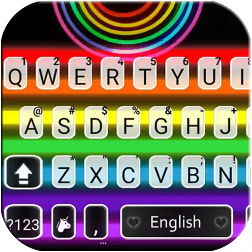 Play Pride Rainbow Neon Keyboard Theme APK Play Pride Rainbow Neon Keyboard Theme APK