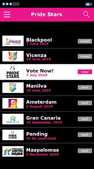 Play Pride Stars as an online game Pride Stars with UptoPlay