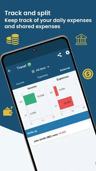Play Pridle: Track  Split Expenses as an online game Pridle: Track  Split Expenses with UptoPlay