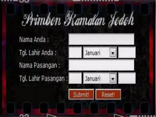 Play Primbon Ramalan Jodoh as an online game online Primbon Ramalan Jodoh with UptoPlay com.primbon.ramalan.jodoh.terpecaya Play Primbon Ramalan Jodoh as an online game Primbon Ramalan Jodoh with UptoPlay