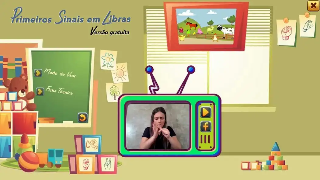 Play Primeiros Sinais em Libras  and enjoy Primeiros Sinais em Libras with UptoPlay
