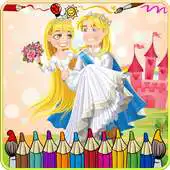 Free play online Prince and Princess Coloring APK
