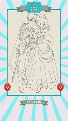 Play Prince and Princess Coloring Play Prince and Princess Coloring