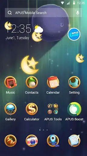 Play Prince-APUS Launcher theme