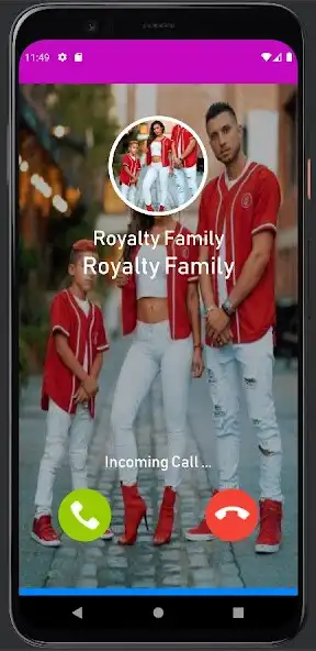 Play Prince Royalty Family FakeCall as an online game Prince Royalty Family FakeCall with UptoPlay