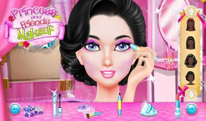 Play Princess And Friends Makeup