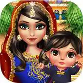 Free play online Princess Arabia: Baby Care Fun APK