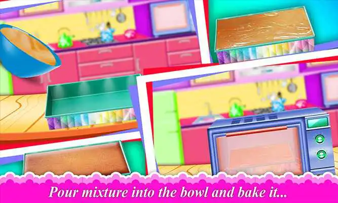 Play Princess Bed Cake Maker Game! Doll cakes Cooking